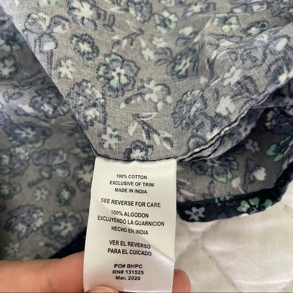 Men Short Sleeve Button Down Shirt Size Large - Picture 8 of 8